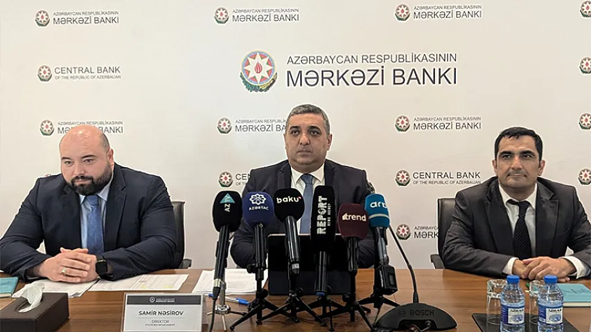 Mərkəzi Bankda brifinq keçirilir