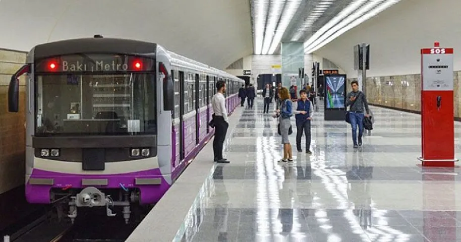 Metro sərnişinlərinin sayı 34,9 milyona çatdı