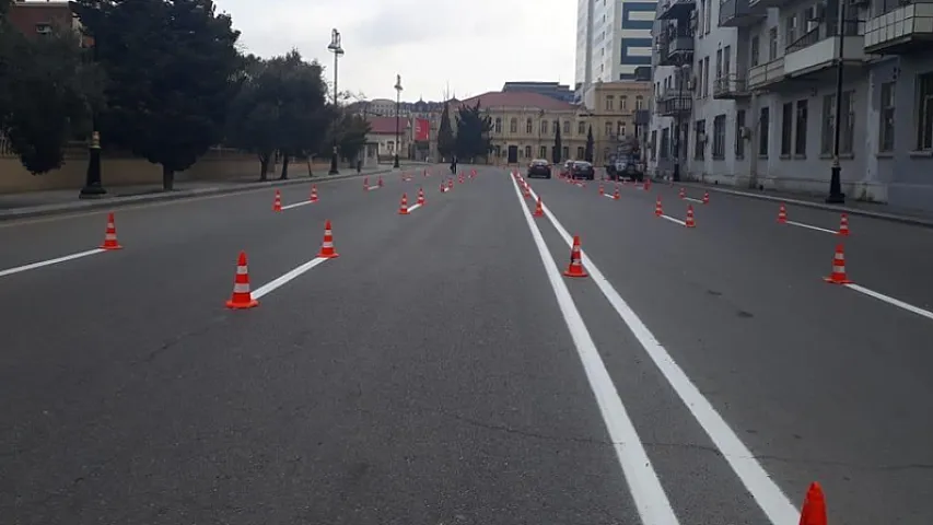 Bakının mərkəzi küçələrindən birində hərəkət məhdudlaşdırılacaq