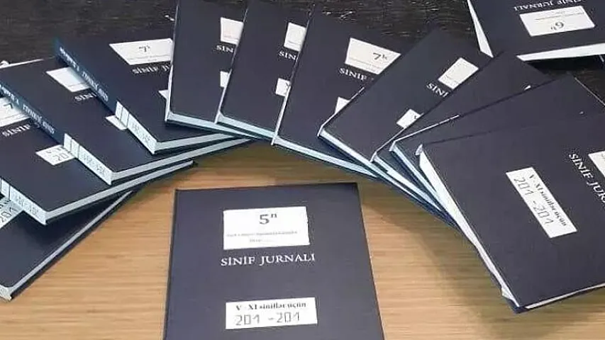 Məktəblərdə kağız jurnallardan istifadə dayandırılacaq - Bu tarixdən