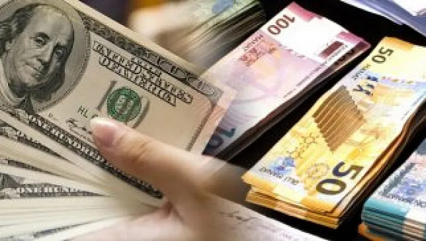 Avro və rubl dəyər itirir - Günün məzənnəsi