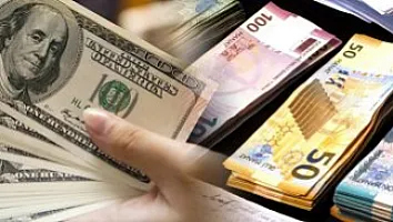 Avro və rubl dəyər itirir - Günün məzənnəsi