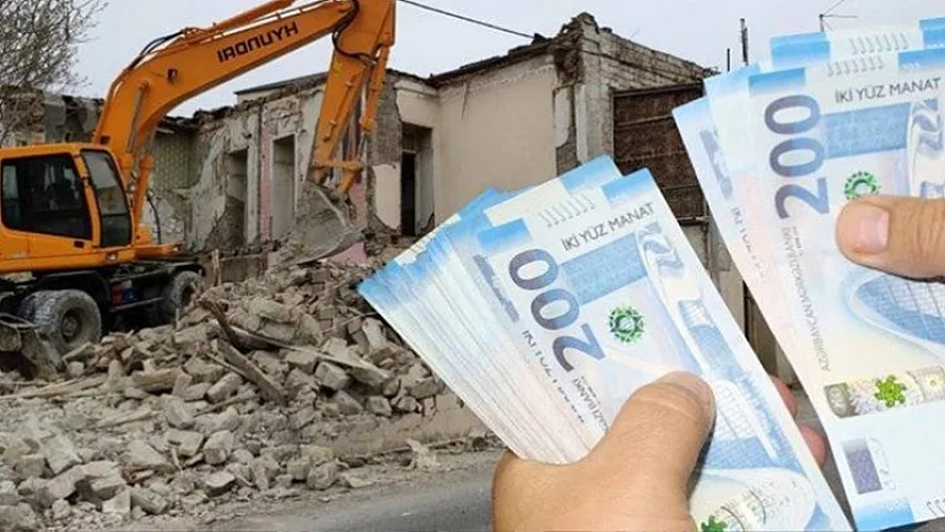 Bakının mərkəzində söküntü başlayır - Bu qədər kompensasiya ödənəcək