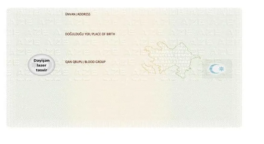 Yeni şəxsiyyət vəsiqələrimiz belə görünəcək - FOTO