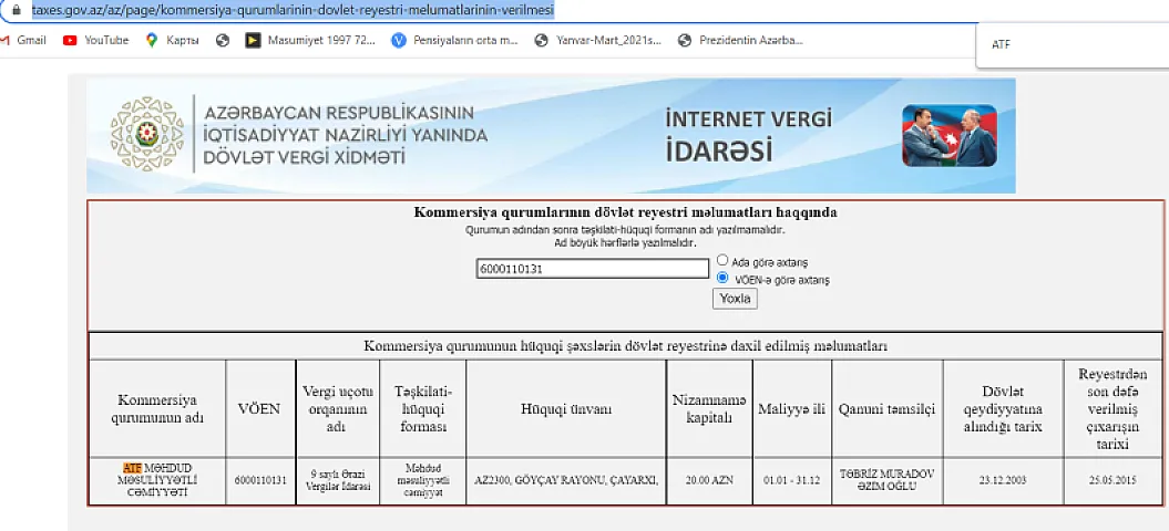 <strong><span style="color: #ff0000;">Daha bir tender "əjdahası":</span> "ATF" MMC-ni Saleh Məmmədova nə bağlayır?</strong>